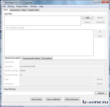 mkvmerge GUI          
